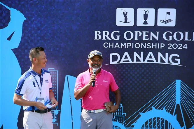 L’Indien Rahil Gangjee remporte le BRG Open Golf Championship Danang 2024. Photo: VNA