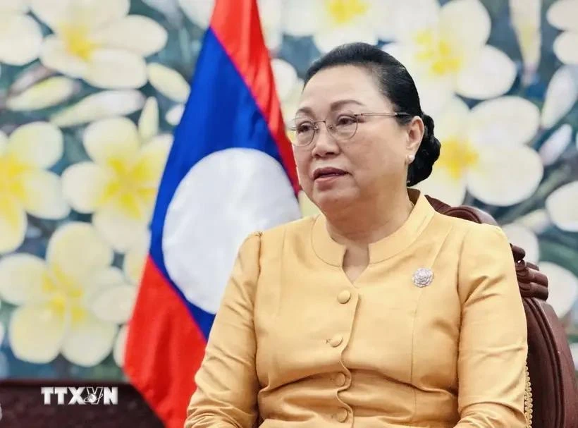 L’ambassadrice du Laos au Vietnam, Khamphao Ernthavanh. Photo: VNA