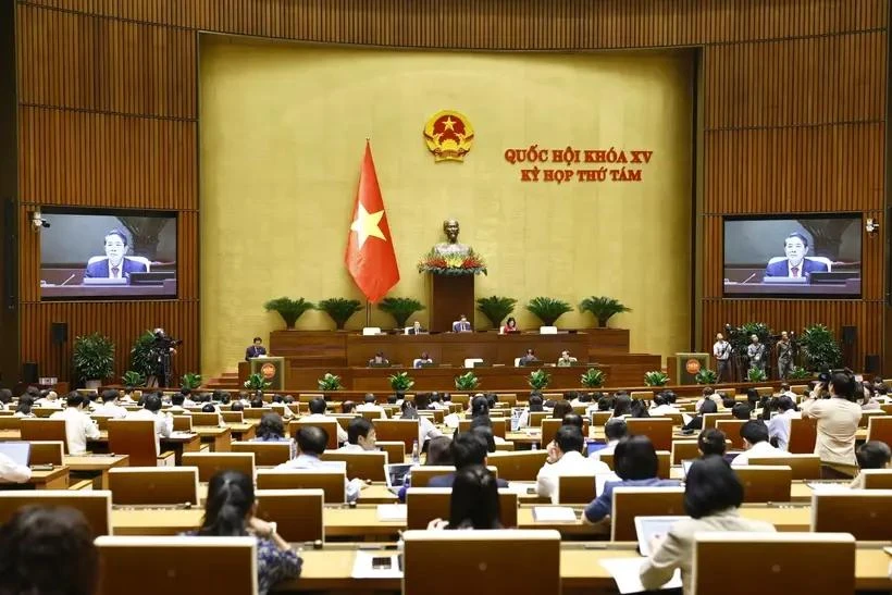 A view of the NA session. (Photo: VNA)