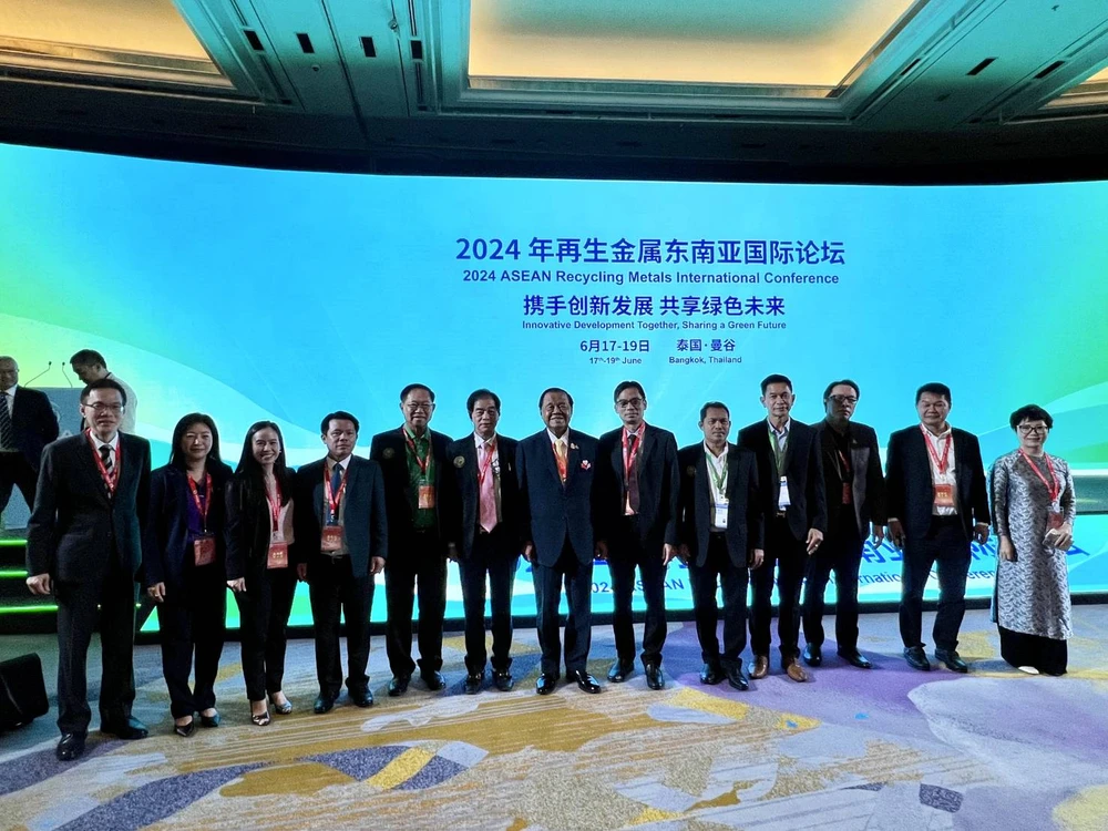 Delegates at the 2024 ASEAN Recycling Metals International Conference held in Bangkok from June 17-19. (Photo: dpim.go.th)