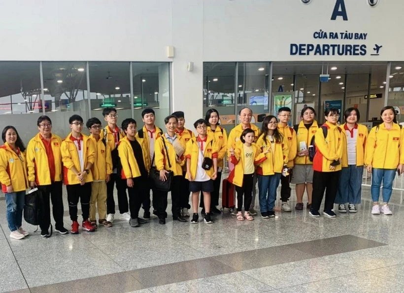 Vietnam's youth chess team ranks third at 2024 Asian Youth Chess Championship (Photo: VNA)
