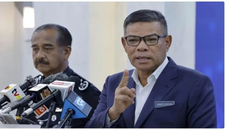 According to Malaysia’s Home Minister Saifuddin Nasution Ismail, the six men and two women, aged between 25 and 70, were detained in Kelantan, Johor, Penang and Selangor. (Photo: Bernama.com) 
