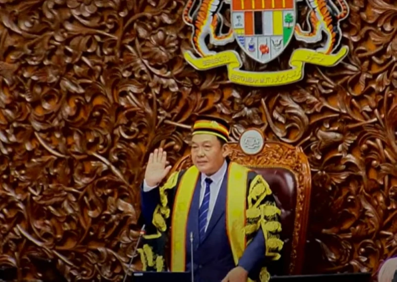 Former Nangka state assemblyman from Sarawak, Datuk Awang Bemee Awang Ali Basah, was appointed as the 21st President of the Dewan Negara on July 22 (Photo: malaymail.com) 