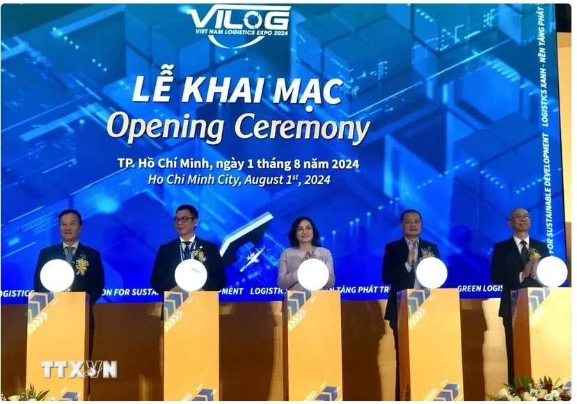 Int’l logistic expo kicks off in HCM City (Photo: VNA)