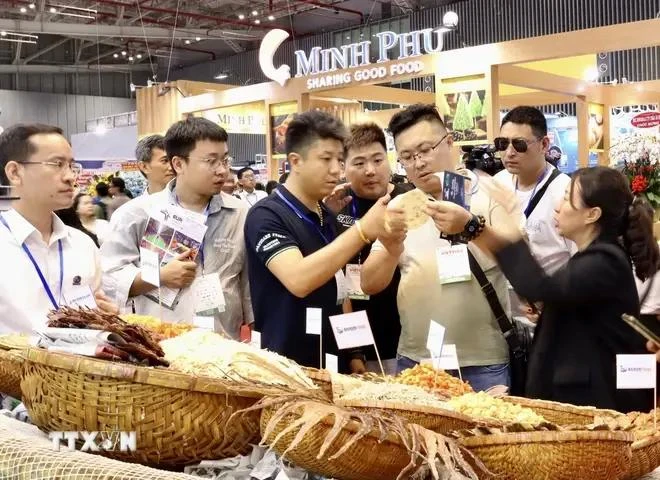 Vietnam fisheries int’l exhibition kicks off in HCM City (Photo: VNA)