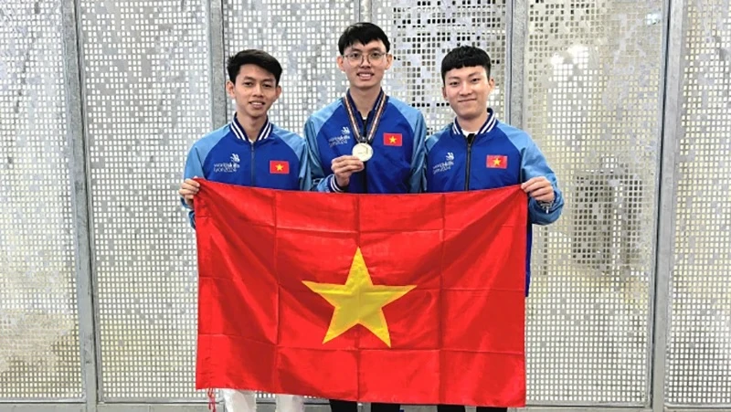 Vietnam wins bronze at 47th WorldSkills competition (Photo: VNA)