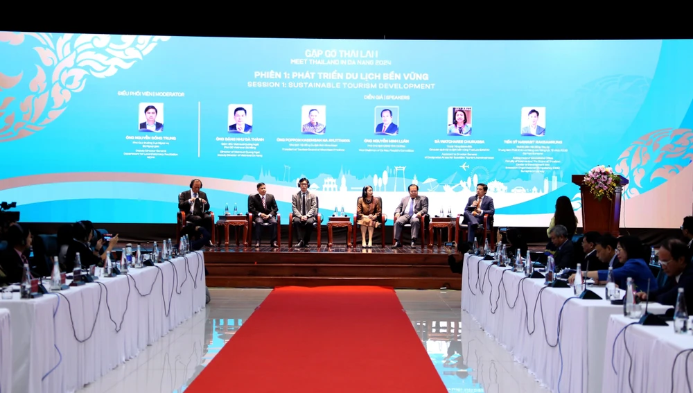 Delegates at the "Meet Thailand 2024" in Da Nang on September 27, 2024. (Photo: VNA)