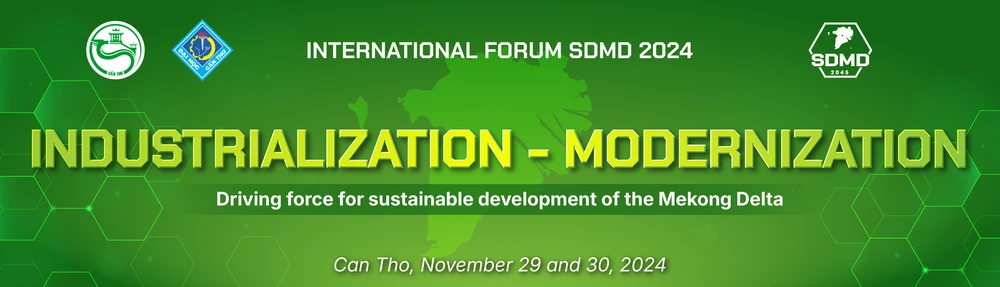 The international forum on the sustainable development of the Mekong Delta (SDMD) 2024 is scheduled to take place on November 29 - 30. (Photo: sdmd2045.ctu.edu.vn)