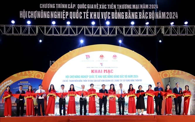 Northern Delta Int’l Agriculture Fair 2024 features nearly 300 booths (Photo: VNA)