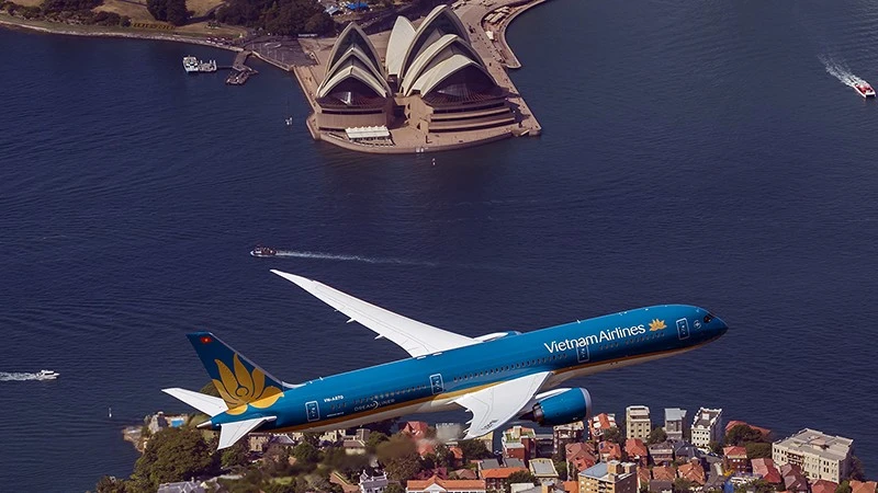 Vietnam Airlines appreciates support from Australian partners, customers. (Photo: VNA)