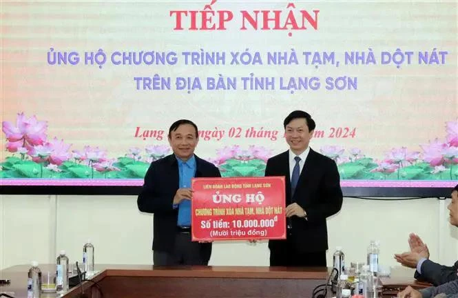 Lang Son aims to complete over 900 houses for the needy before Tet (Photo: VNA)