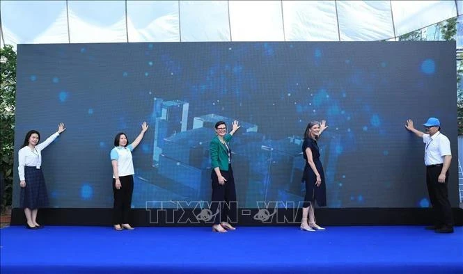 En la ceremonia de lanzamiento del programa en Hanoi (Foto: VNA)