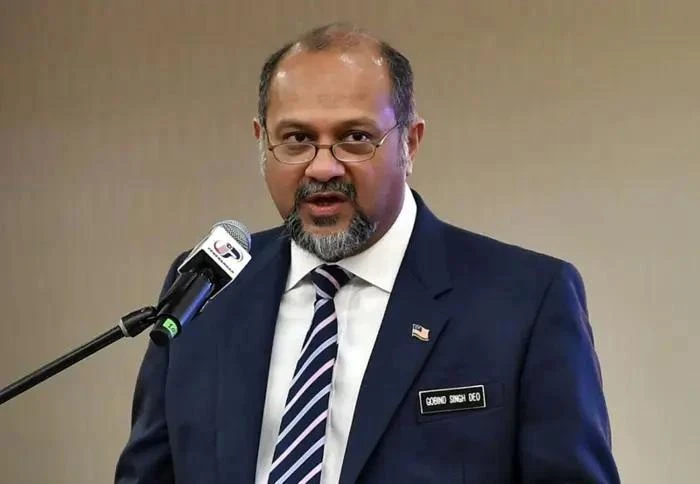 El ministro de Digital de Malasia, Gobind Singh Deo (Fuente: thestar.com.my)