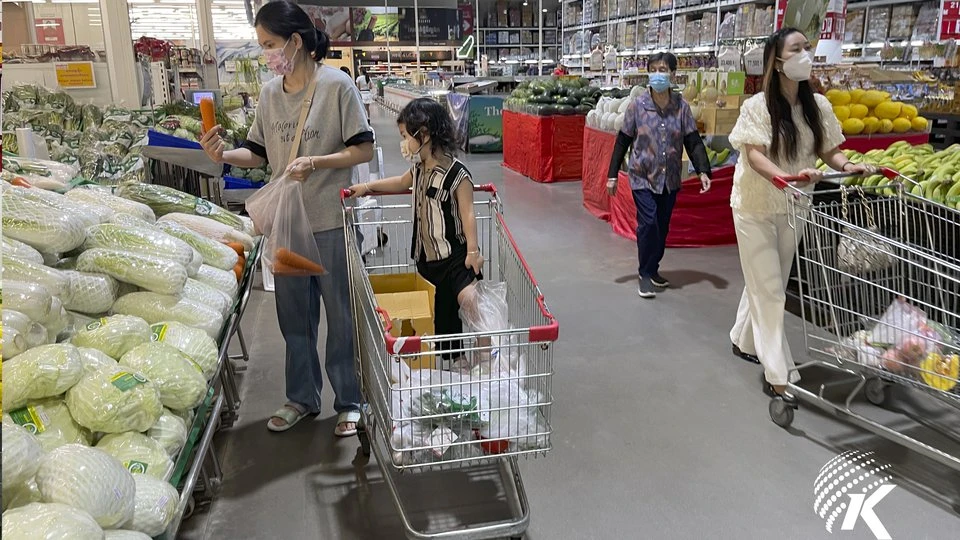 En un mercado de Phnom Penh (Fuente: kiripost.com)