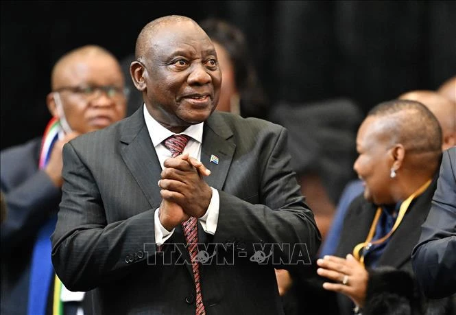 President of the African National Congress (ANC) party Cyril Ramaphosa (Photo: VNA)