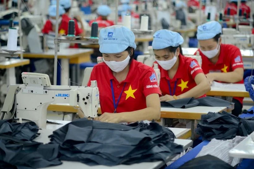 Exports are making a good recovery. (Photo: VietnamPlus)