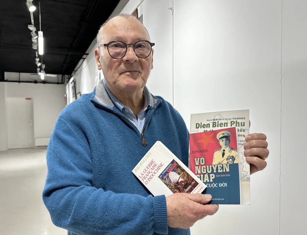 French historian Alain Ruscio (Photo: VNA)