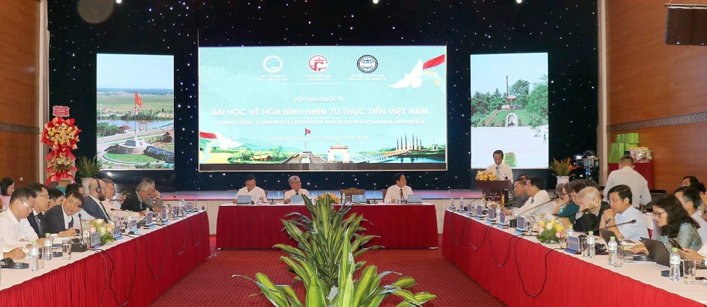 At the conference in Quang Tri on July 22 (Photo: VNA)