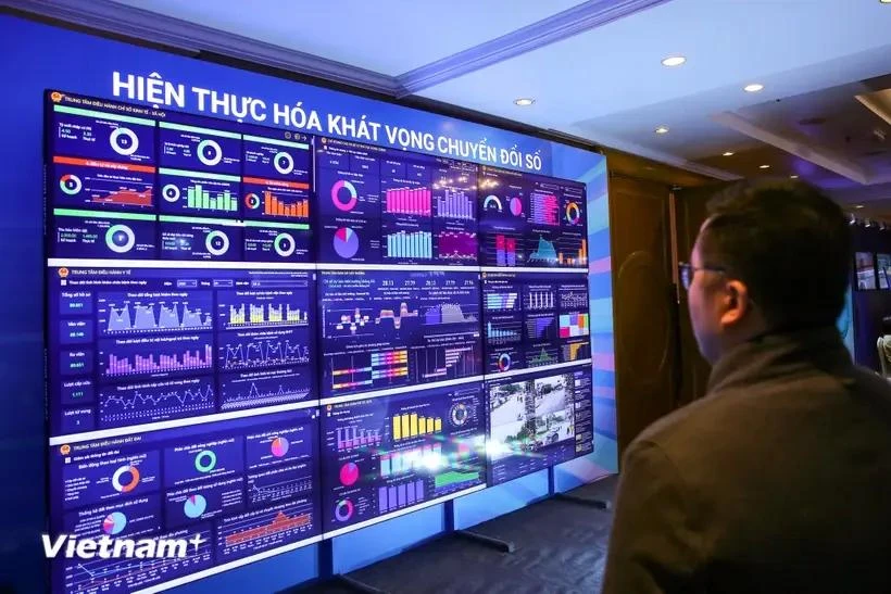 Vietnam will develop various data centres under its digital infrastructure strategy by 2025 with a vision to 2030. (Photo: VNA)