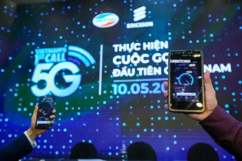 Viettel will officially launch the first 5G service in Vietnam on October 15. (Photo: VNA)