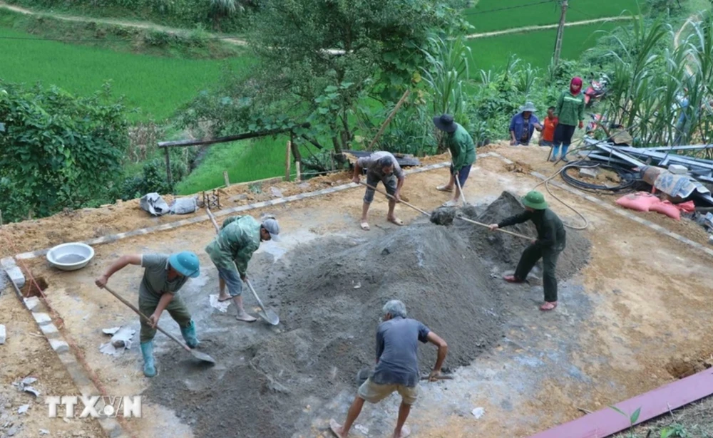 Ca Mau province is striving to do away with temporary and dilapidated houses. (Photo: VNA)