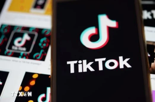 Revenues of TiktokShop increase by 110.6% in the third quarter. (Photo: AFP/VNA)