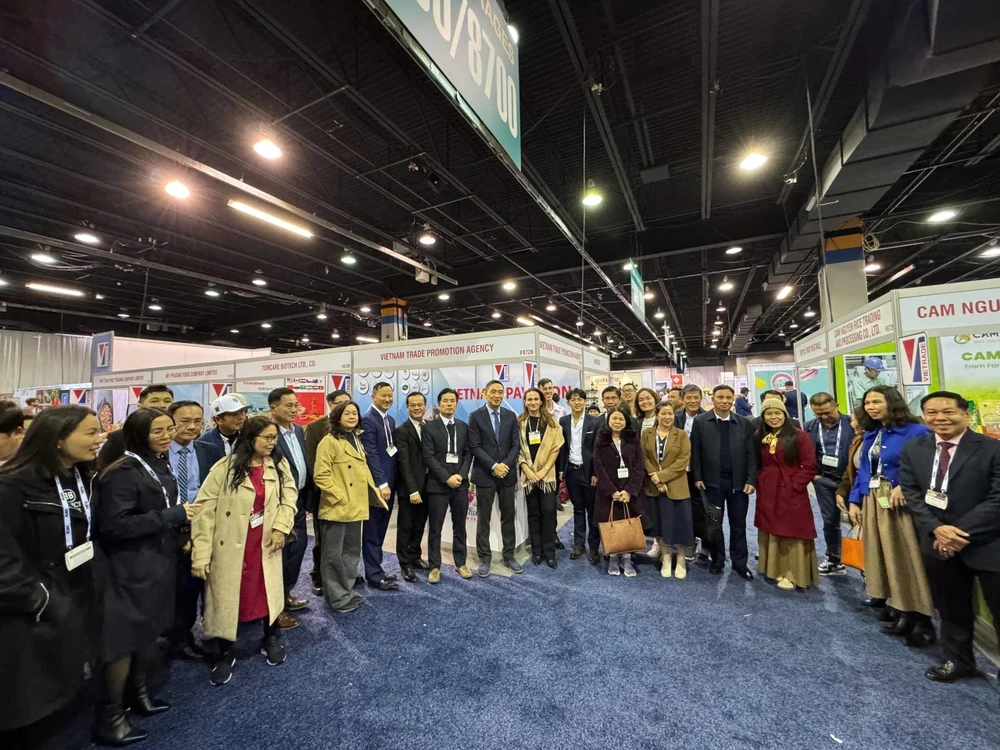 Vietnamese exhibitors at the 2024 Private Label Trade Show (Photo: VNA)