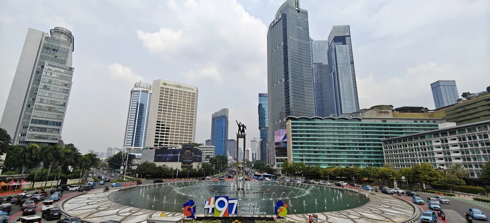 A corner of Jakarta (Photo: Xinhua/VNA)