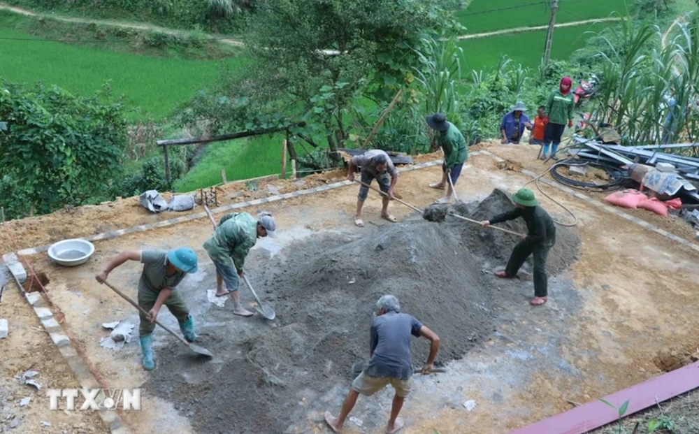 Ca Mau province is working to do away with temporary and dilapidated houses. (Photo: VNA)