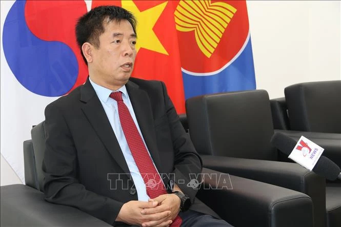 越南驻韩国大使武胡。图自越通社