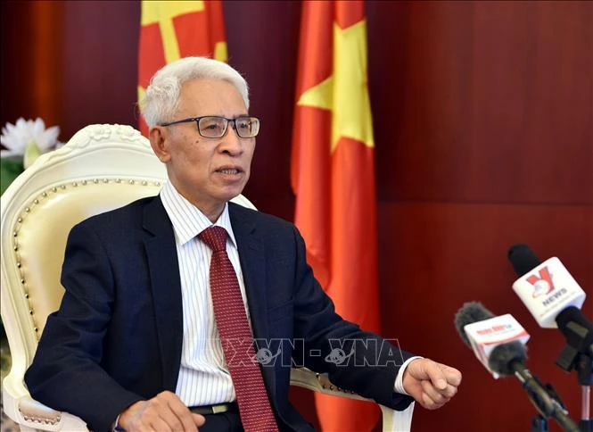 El embajador de Vietnam en China, Pham Sao Mai. (Fuente: VNA)