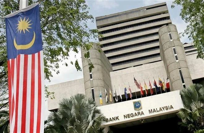 La sede del Banco Negara de Malasia en Kuala Lumpur (Foto: AFP/VNA)