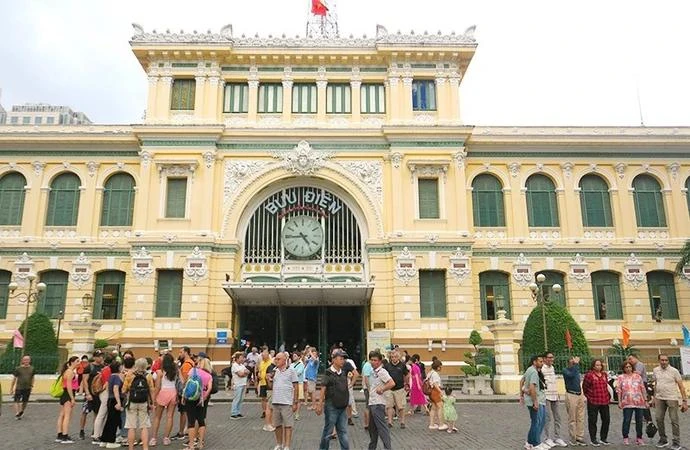 Más de 4,6 millones de turistas extranjeros visitan Ciudad Ho Chi Minh en 10 meses de 2024. (Fuente: Portal del Comité del Partido Comunista de Vietnam en Ciudad Ho Chi Minh). 