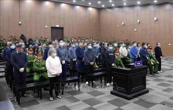 Обвиняемые на суде первой инстанции 12 января. (Фото: ВИA)