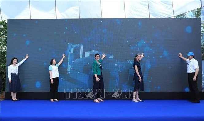 На церемонии запуска программы в Ханое 3 июня (Фото: ВИА) 