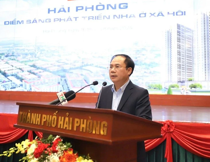 Le vice-ministre de la Construction, Nguyên Van Sinh. Photo: VOV