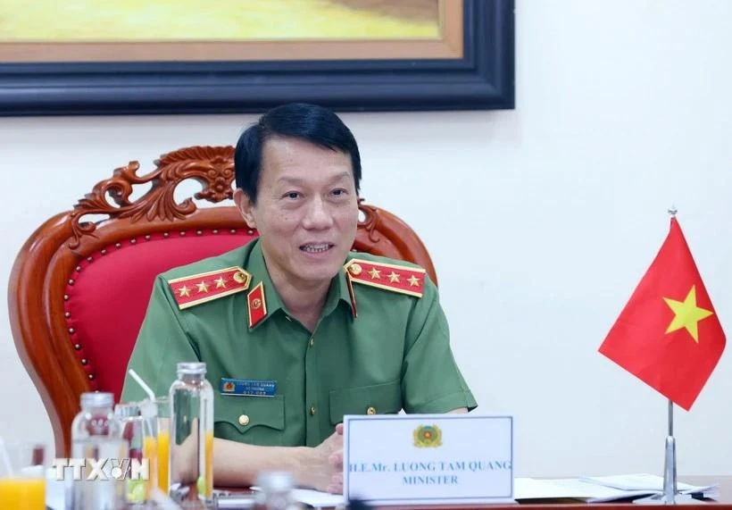 Le ministre vietnamien de la Sécurité publique Luong Tam Quang. Photo : VNA