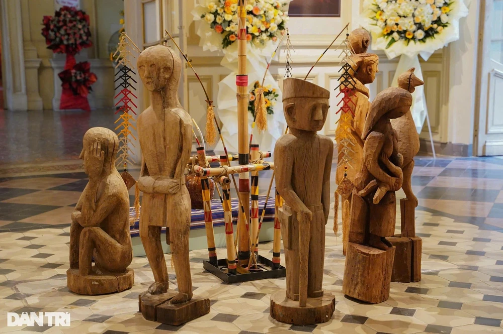 Vue de l’exposition spéciale mettant en vedette la province de Gia Lai au Musée de Hô Chi Minh-Ville. Photo: dantri