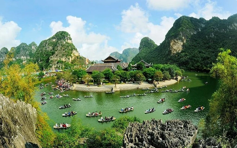 Le pasage pittoresque de la province de Ninh Binh. Photo : VNA