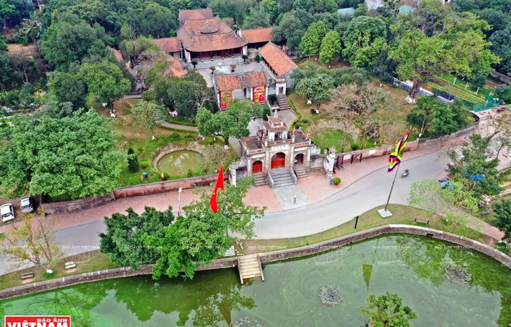 Temple dedicated to King An Duong Vuong in Co Loa relic complex. (Photo: VNA)