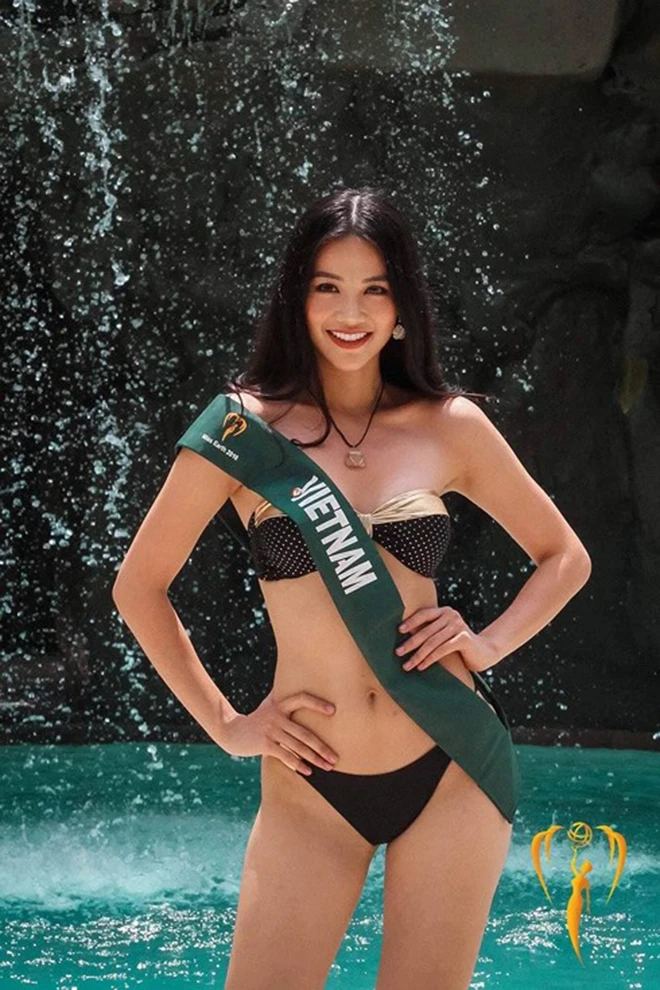 Vietnam girl wins silver medal in Miss Earth swimsuit sub contest