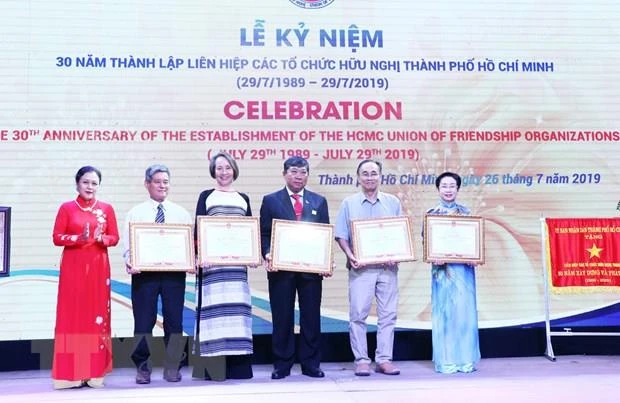 HCM City Union of Friendship Organisations marks 30th anniversary 