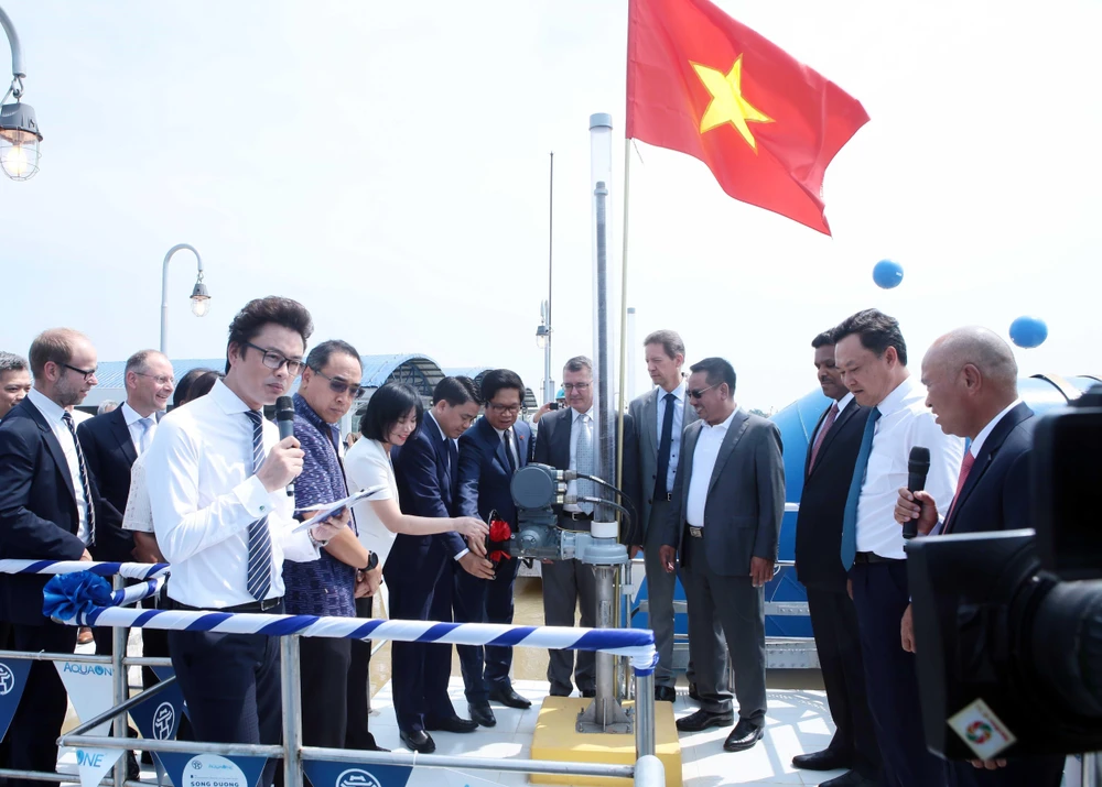 First phase of Duong River surface water plant inaugurated