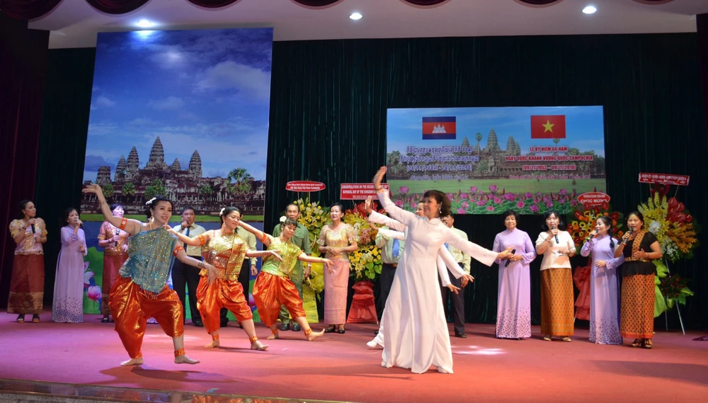 A musical performance at the ceremony (Photo: VNA)