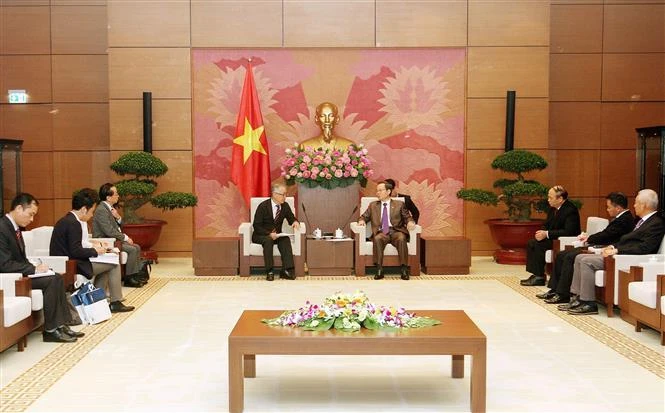 国会副主席冯国显会见JICA高级副总裁
