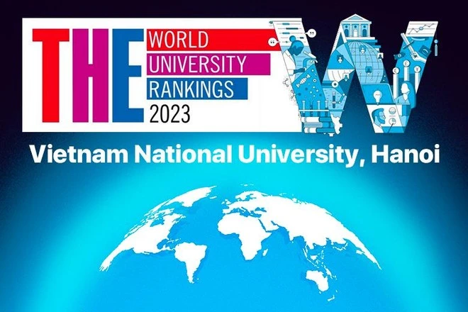 泰晤士高等教育2023年世界大学排名发布越南6所大学榜上有名| Vietnam+ 