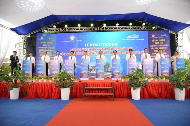 Hai Duong-based station becomes part of international rail route ảnh 1