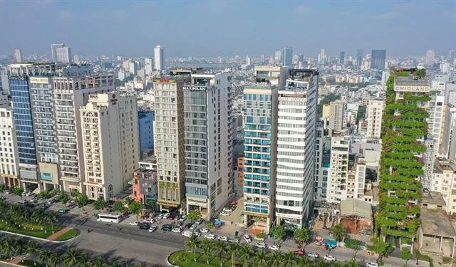 Beachfront hotels in Da Nang city. (Photo: VNA)