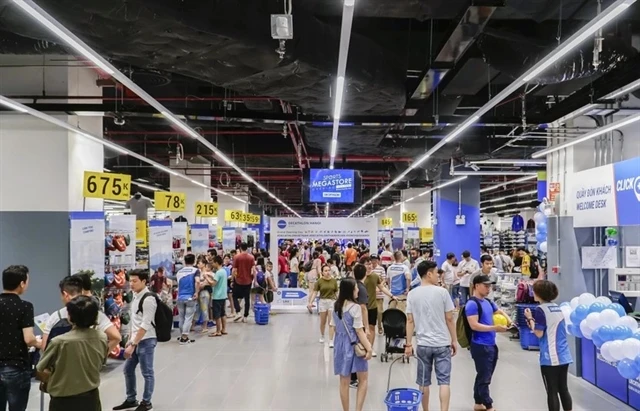 A Decathlon store in Royal City Mall, Thanh Xuân district, Hanoi. (Photo: VNA)