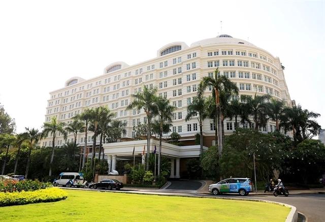 The five-star Park Hyatt Sai Gon Hotel in downtown HCM City (Photo: VNA)